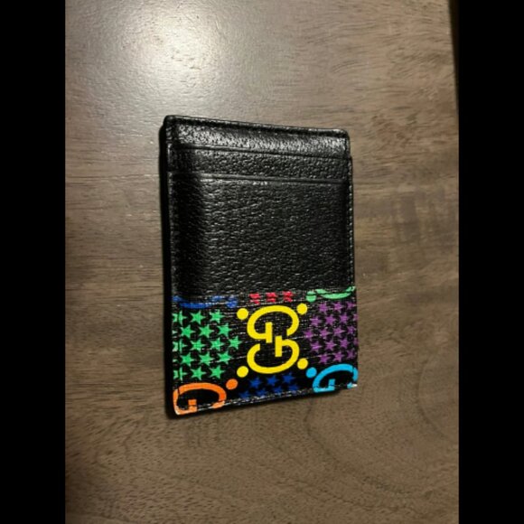 RARE Gucci Psychedelic Card Holder - Picture 3 of 5
